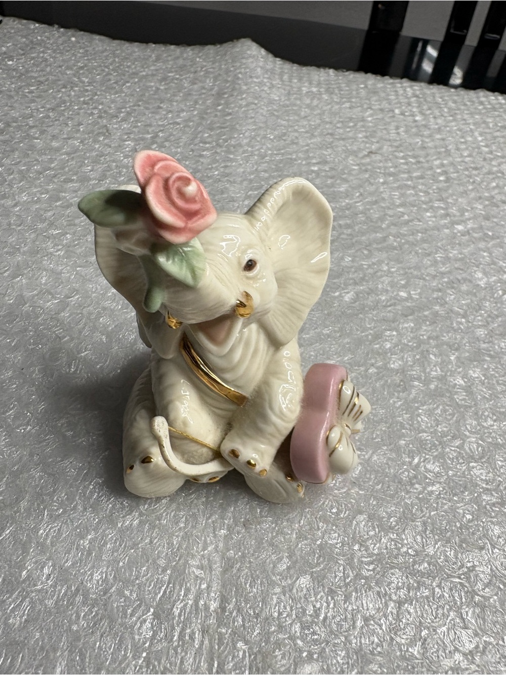 Lenox "Tons of Love" porcelain elephant figurine
